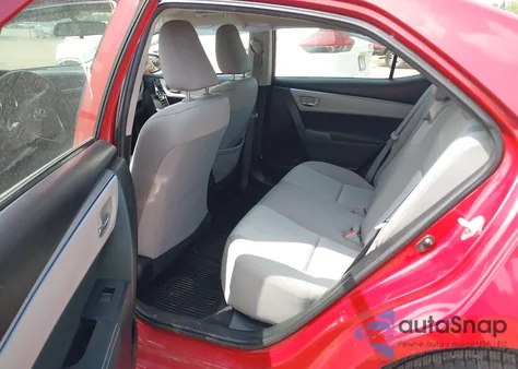 2015 Toyota Corolla Le из США, поврежденный, VIN 2T1BURHE3FC475965